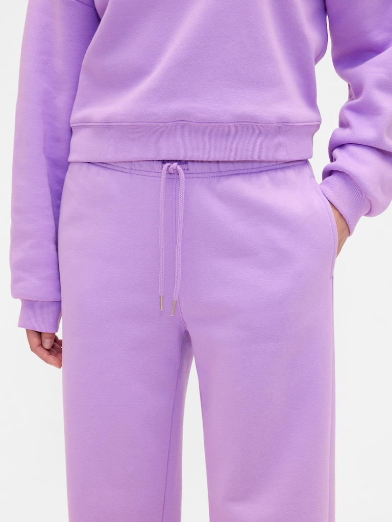 Relaxed Straight-Leg Sweatpants