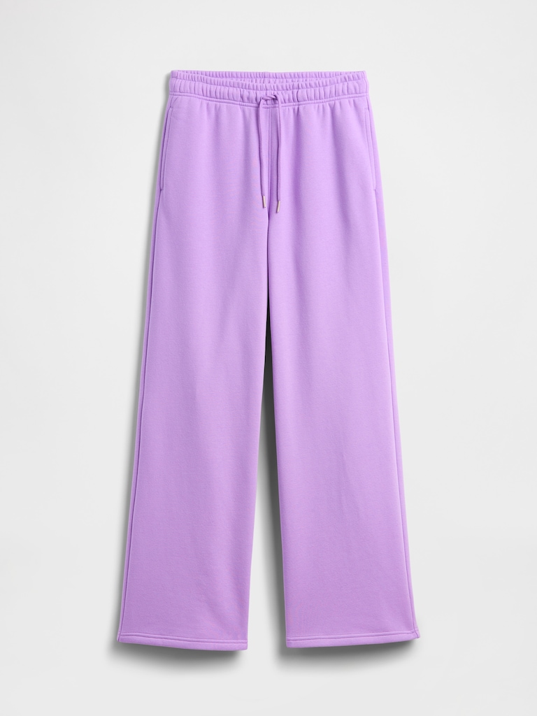 Relaxed Straight-Leg Sweatpants