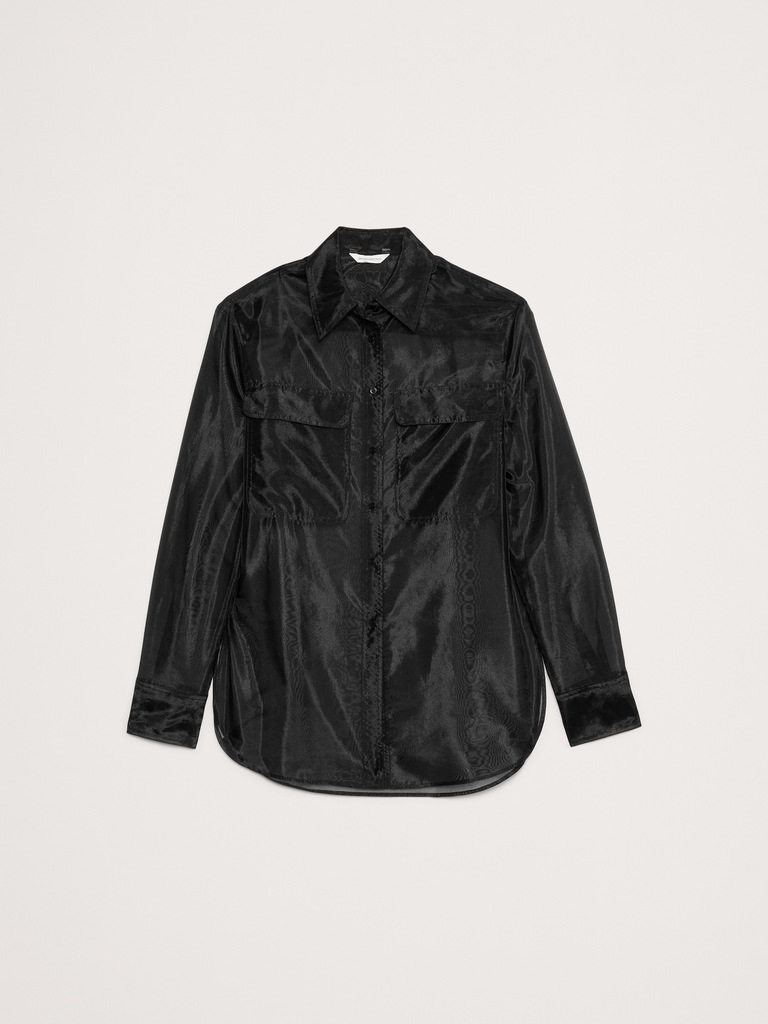 Organza Utility Shirt