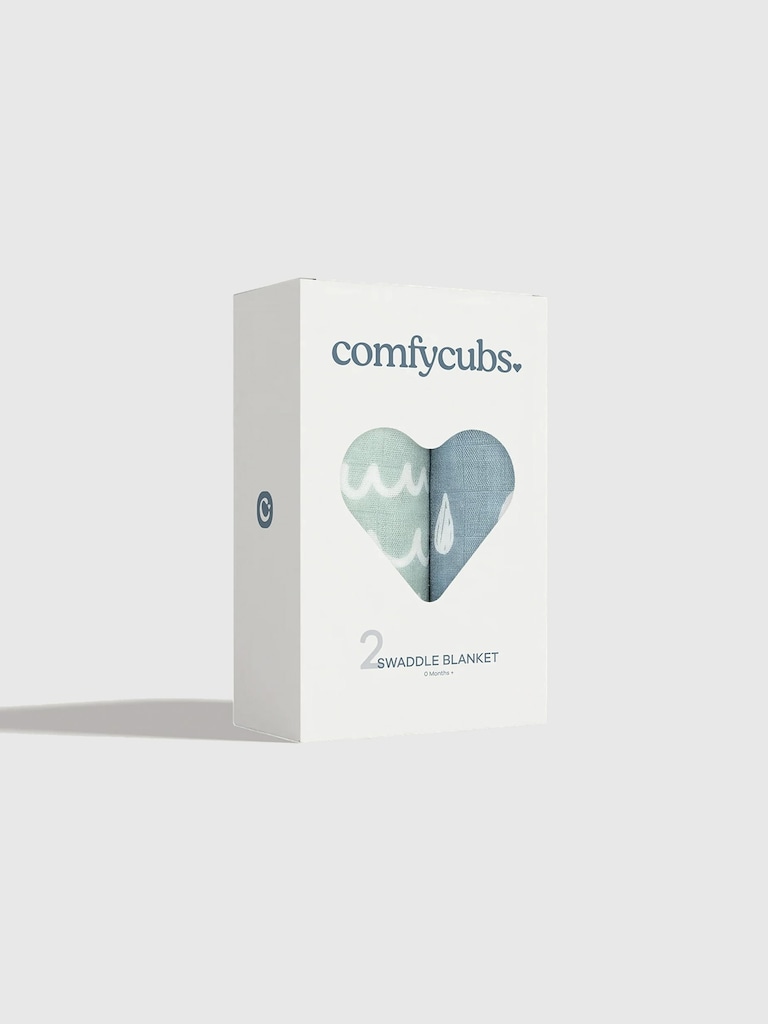 Comfy Cubs Muslin Swaddle Blanket