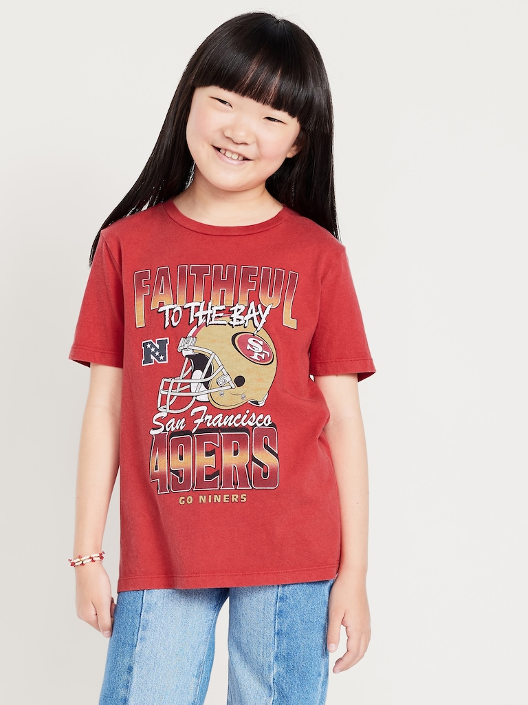 San Francisco 49ers Gender-Neutral Graphic T-Shirt for Kids
