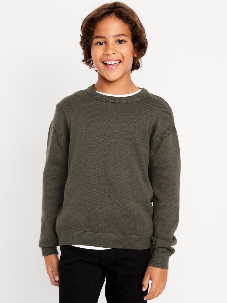 Crew-Neck Sweater for Boys