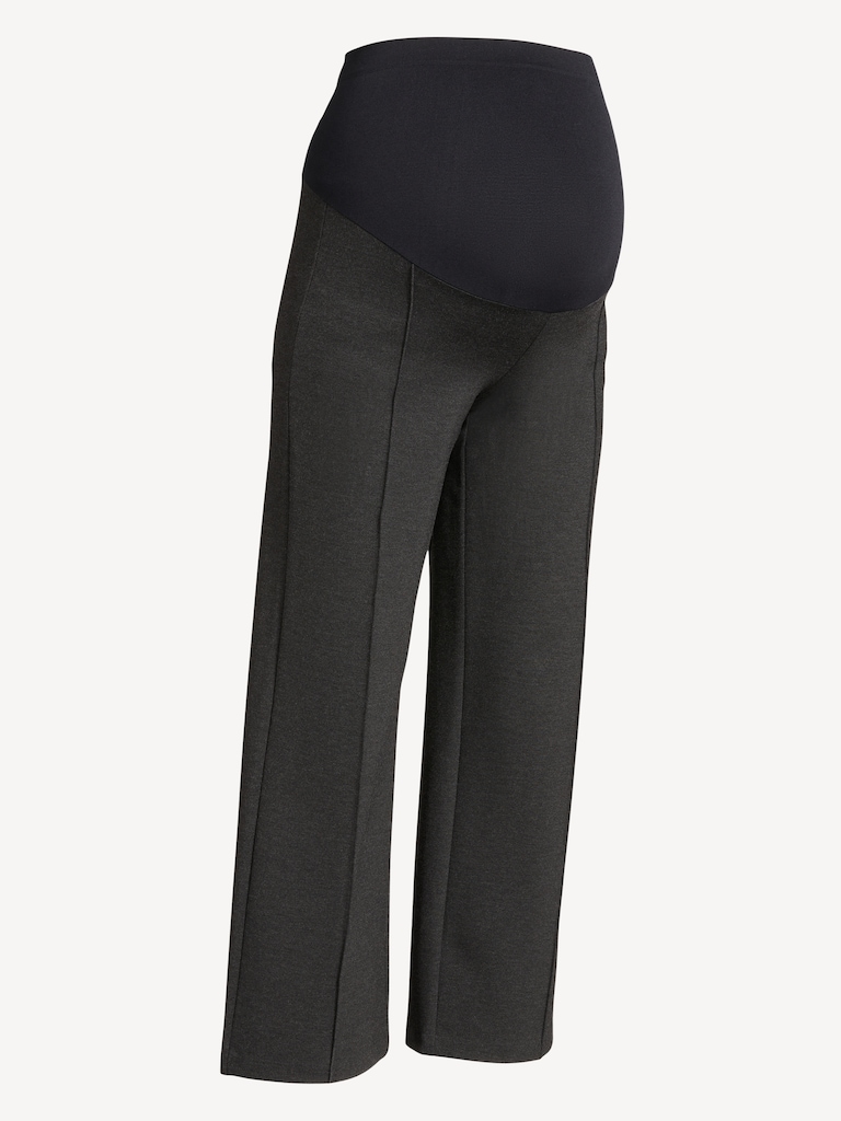 Maternity Full-Panel Stevie Straight Pants