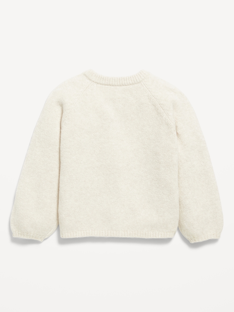 SoSoft Graphic Cardigan Sweater for Toddler Girls