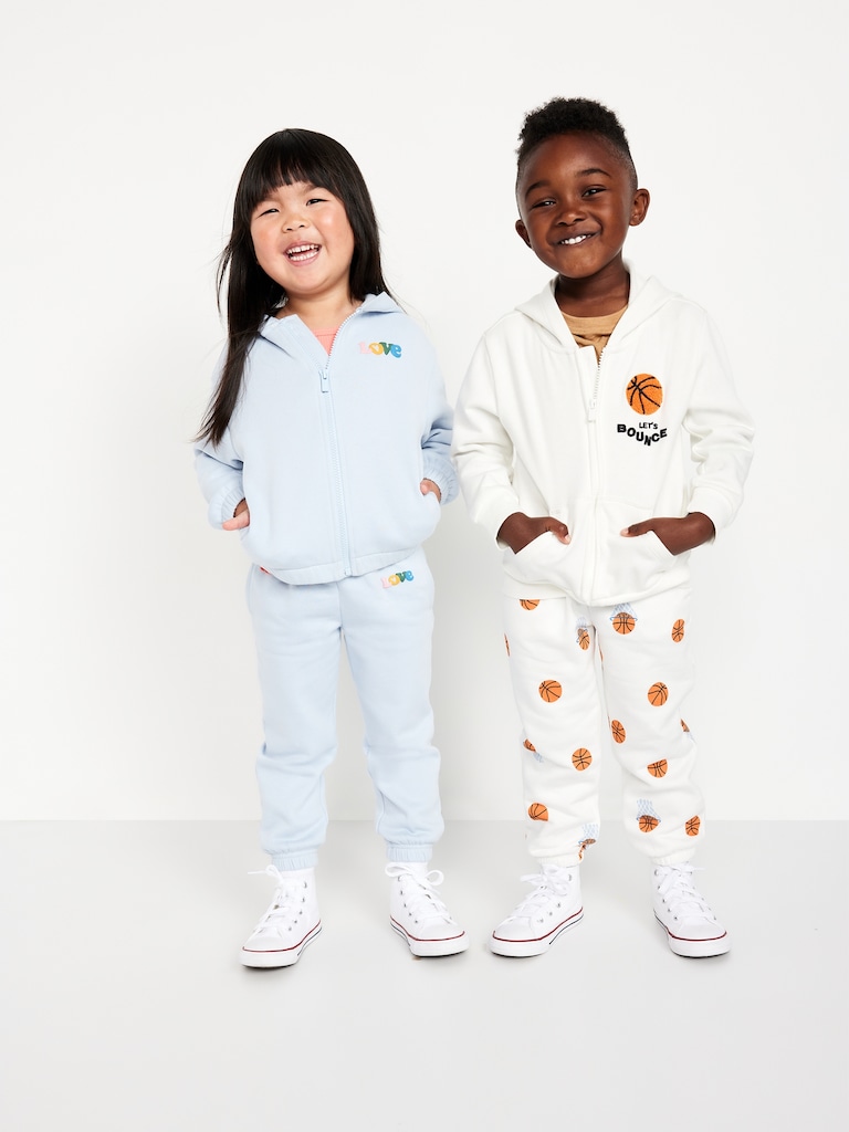 Fleece Zip Hoodie for Toddler Girls