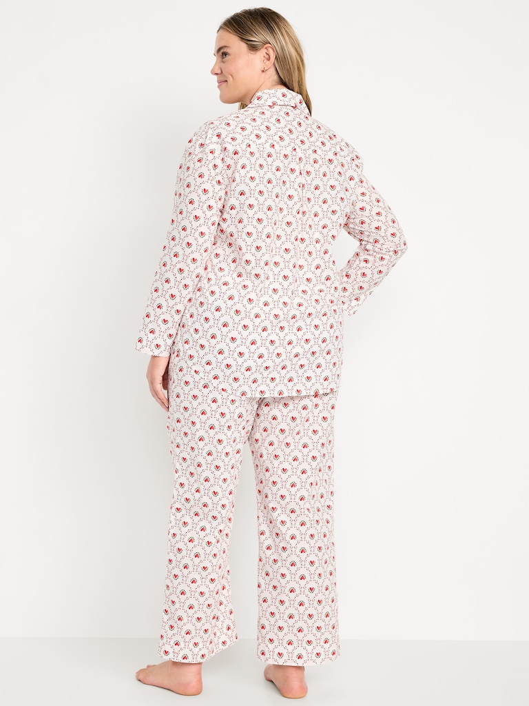 Poplin Pajama Pant Set