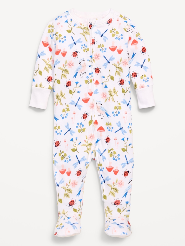 Old Navy x Lovevery Snug-Fit 2-Way-Zip Sleep & Play Footed One-Piece for Baby