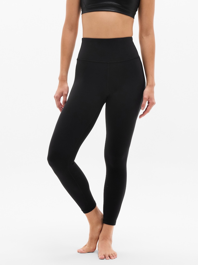 Elation Ultra High Rise Shine Sport Stripe 7/8 Legging