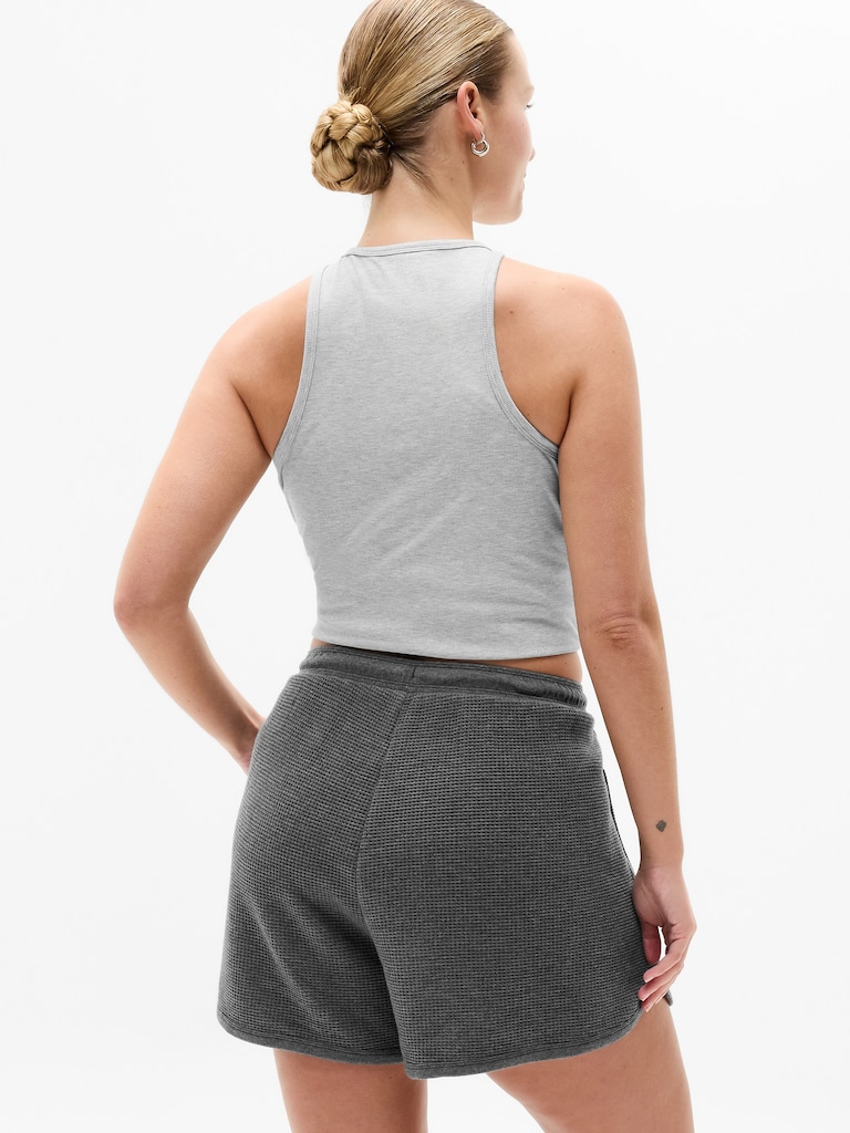 Tranquil Mid Rise Waffle Short