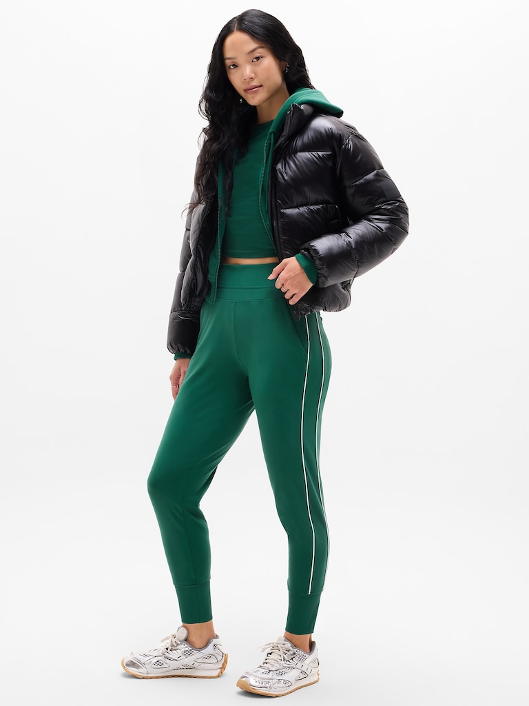 Venice High Rise Track Stripe Jogger