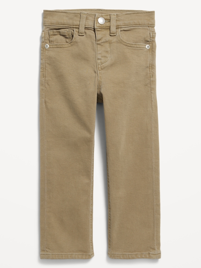 Straight-Leg Built-In Flex Jeans for Toddler Boys