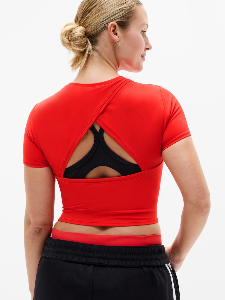 Transcend Open Back Tee