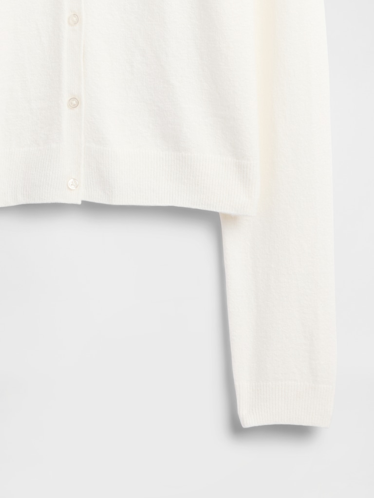 CashSoft Crop Cardigan
