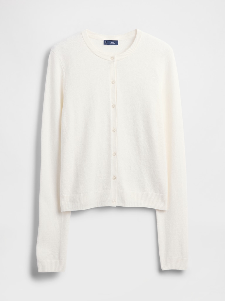 CashSoft Crop Cardigan