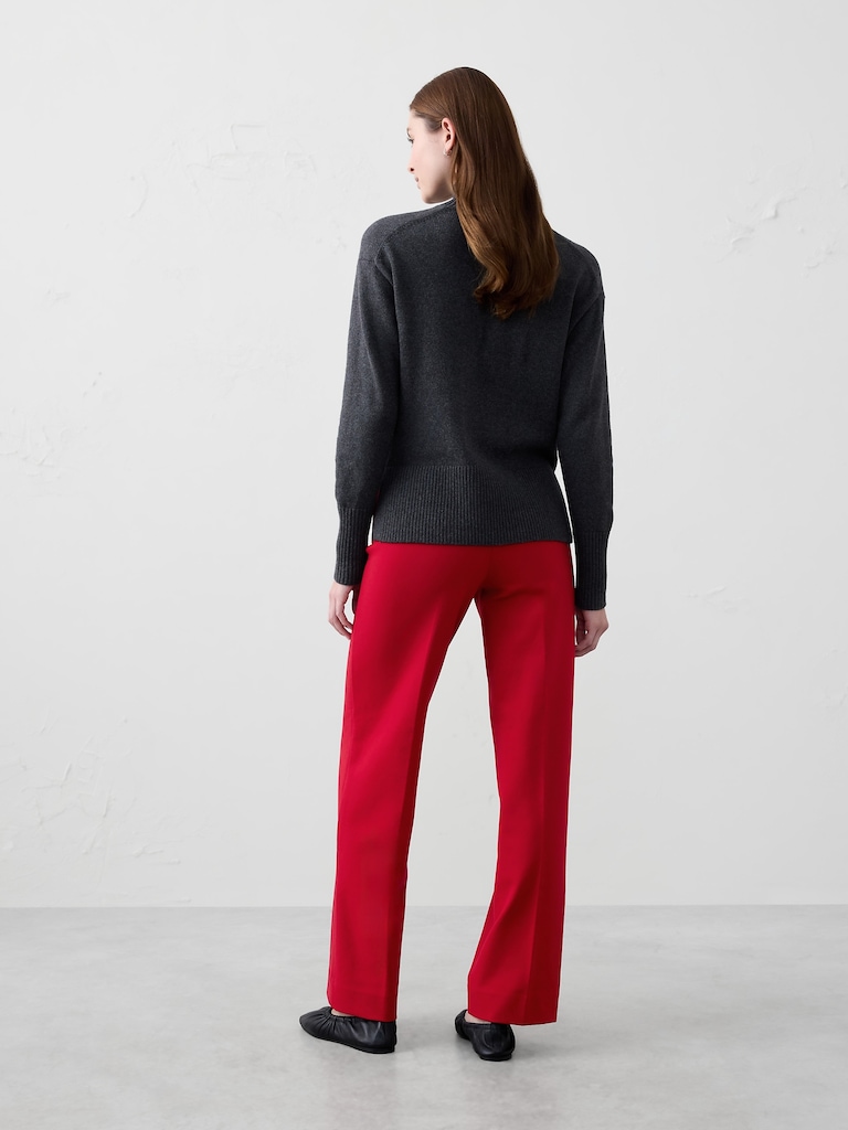 Straight Ponte Pull-On Pant