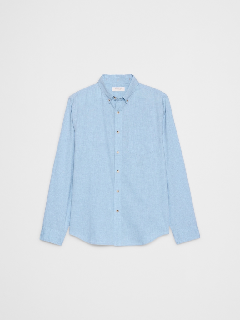 Slim-Fit Softwash Cotton Shirt