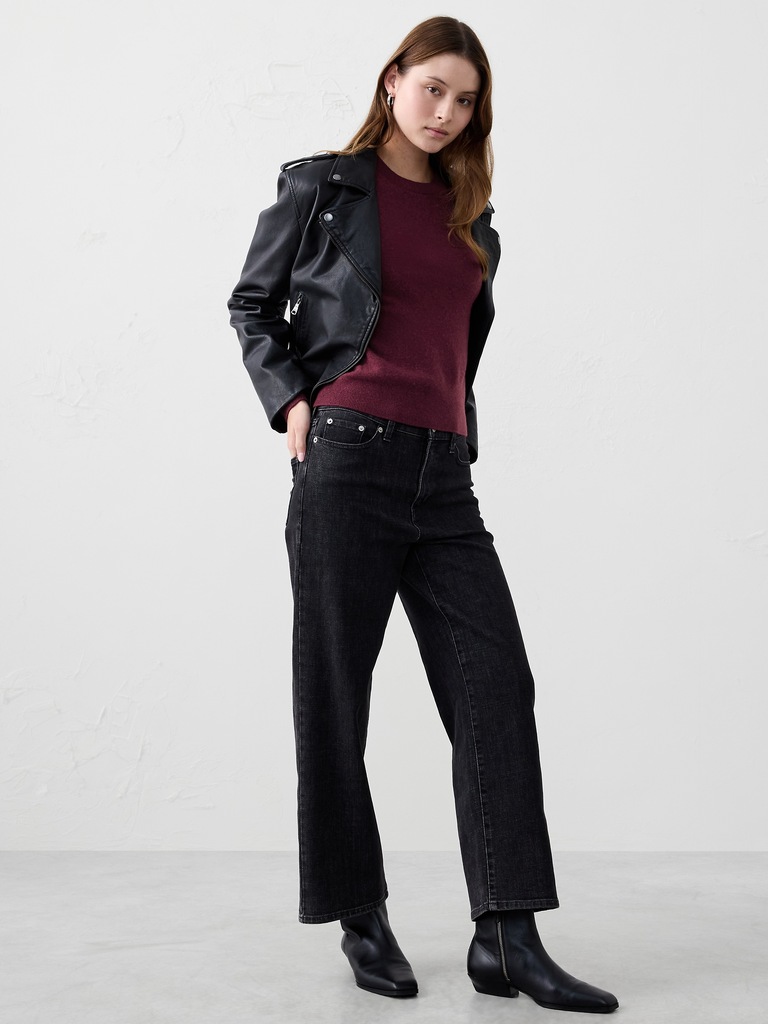 Merino-Cashmere Blend Sweater