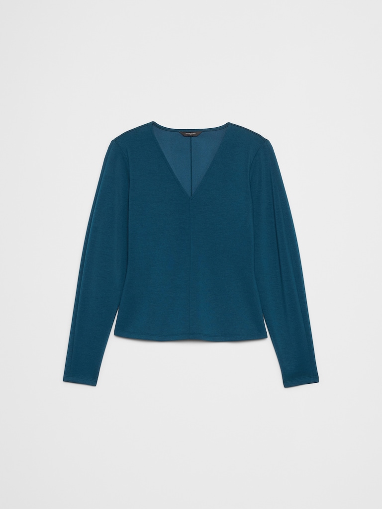 Soft Touch Seamed Top