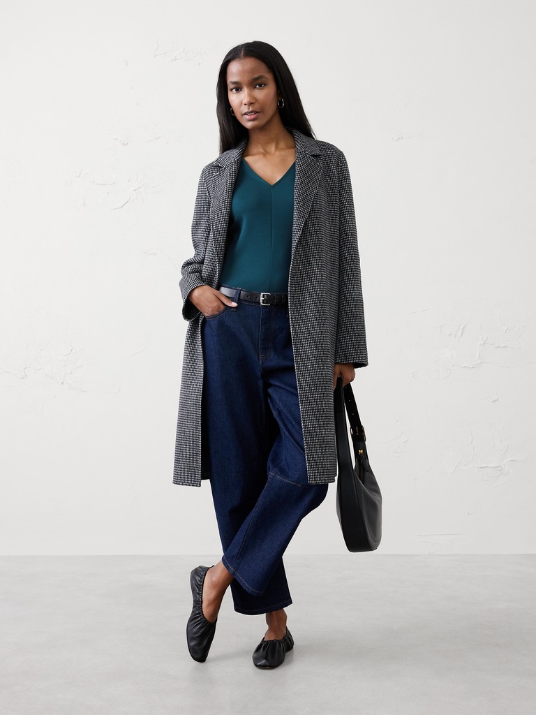 Soft Touch Seamed Top