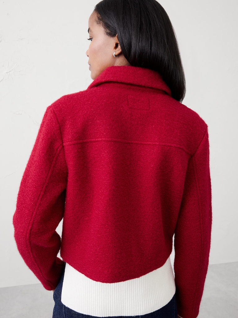 Boucle Cropped Jacket