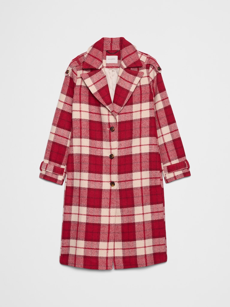 Plaid Coat