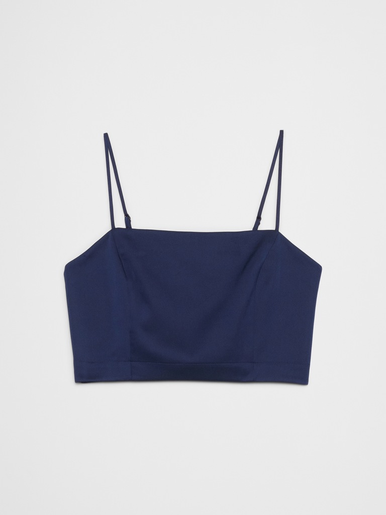 Satin Cropped Camisole