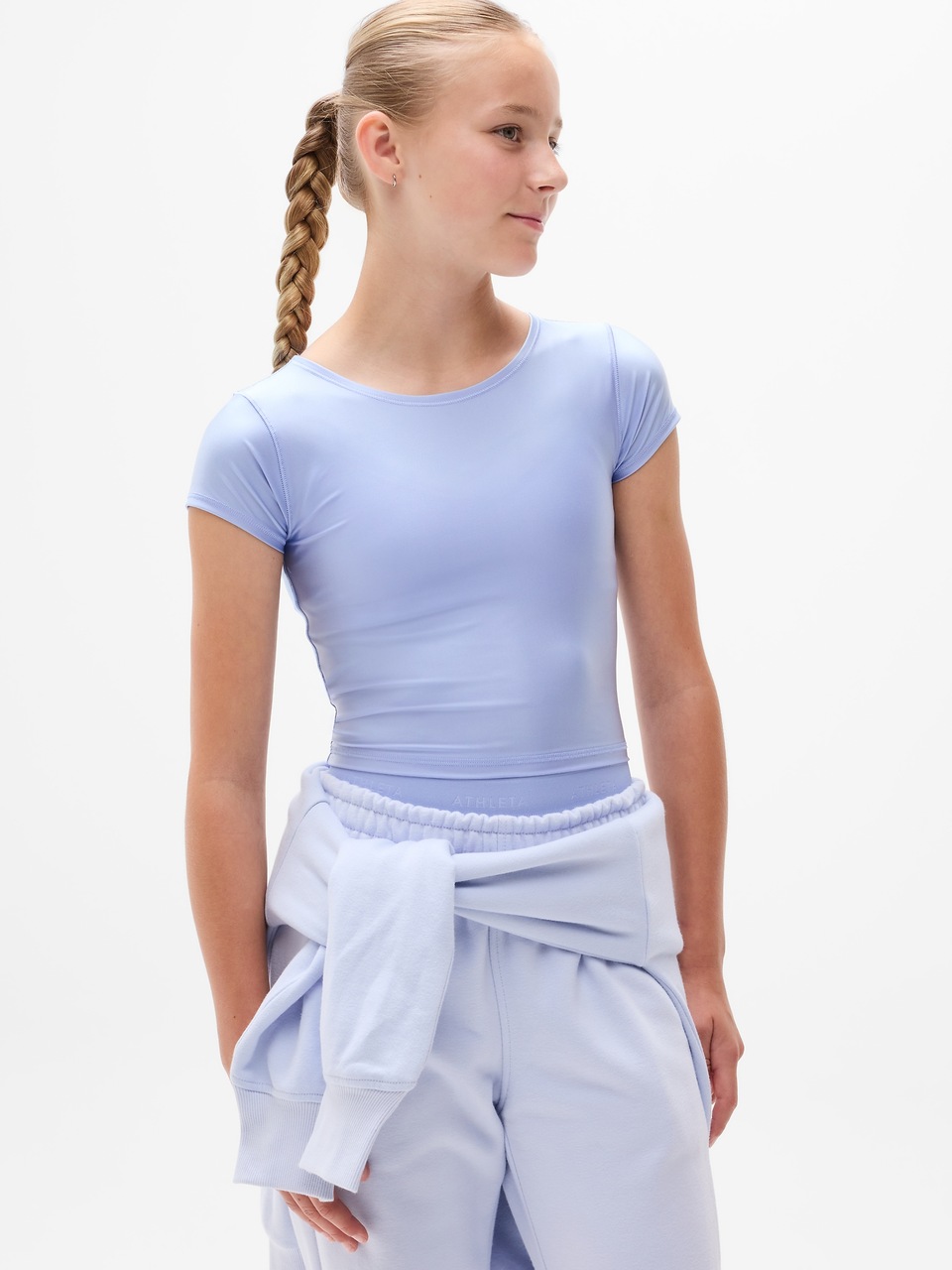 V-Neck Hardware One-Piece Swimsuit