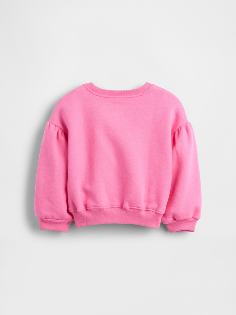 Gap × Disney Baby & Toddler VintageSoft Logo Bubble Sweatshirt