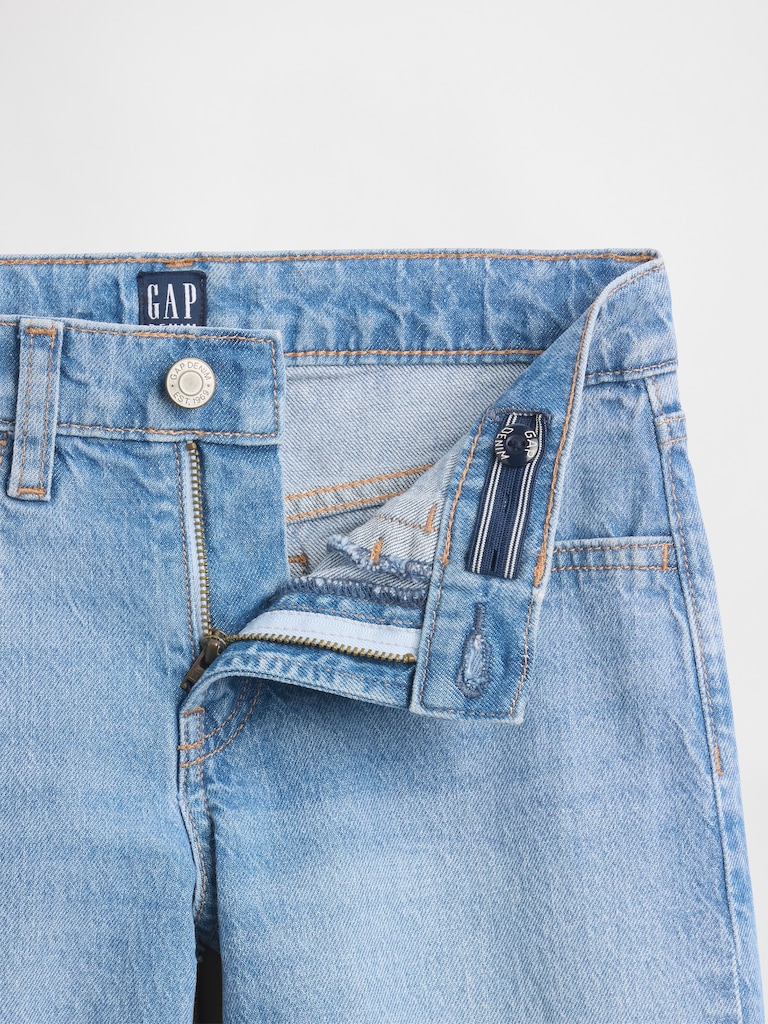Kids Low Rise Straight Jeans