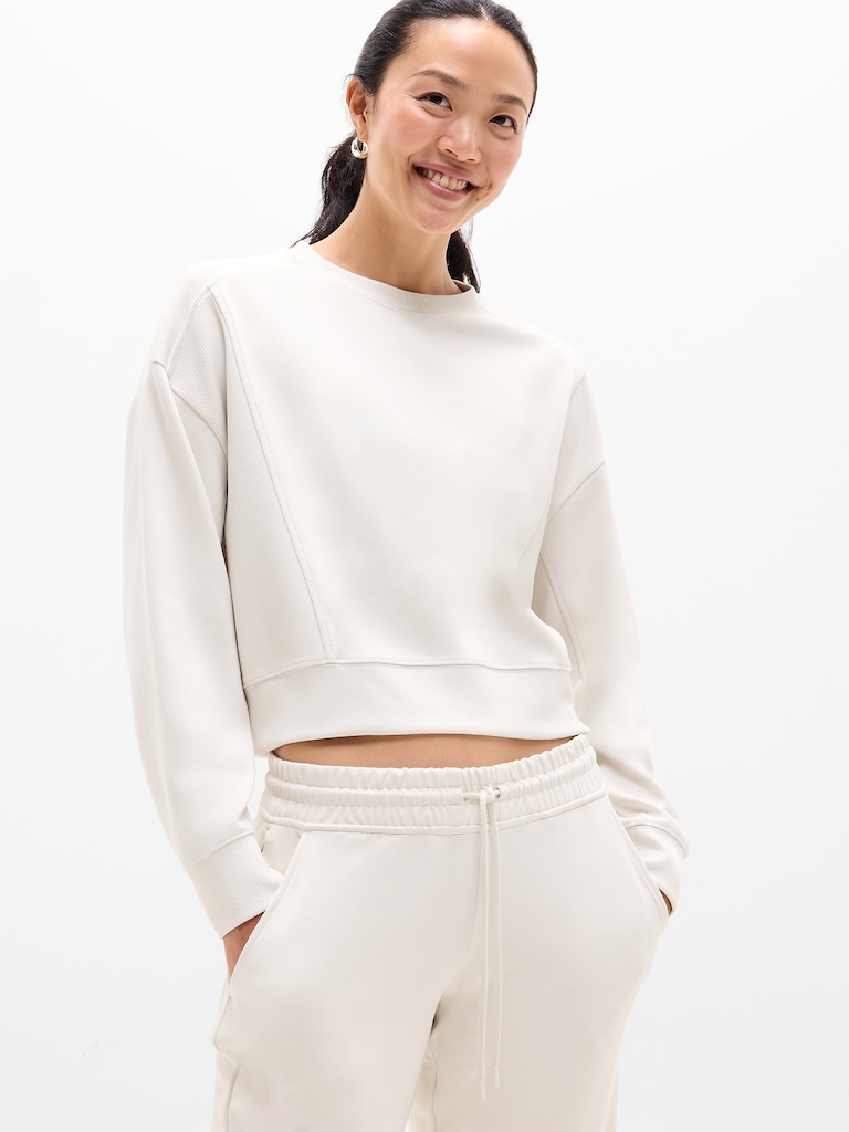 Seasoft Rib Crewneck Sweatshirt