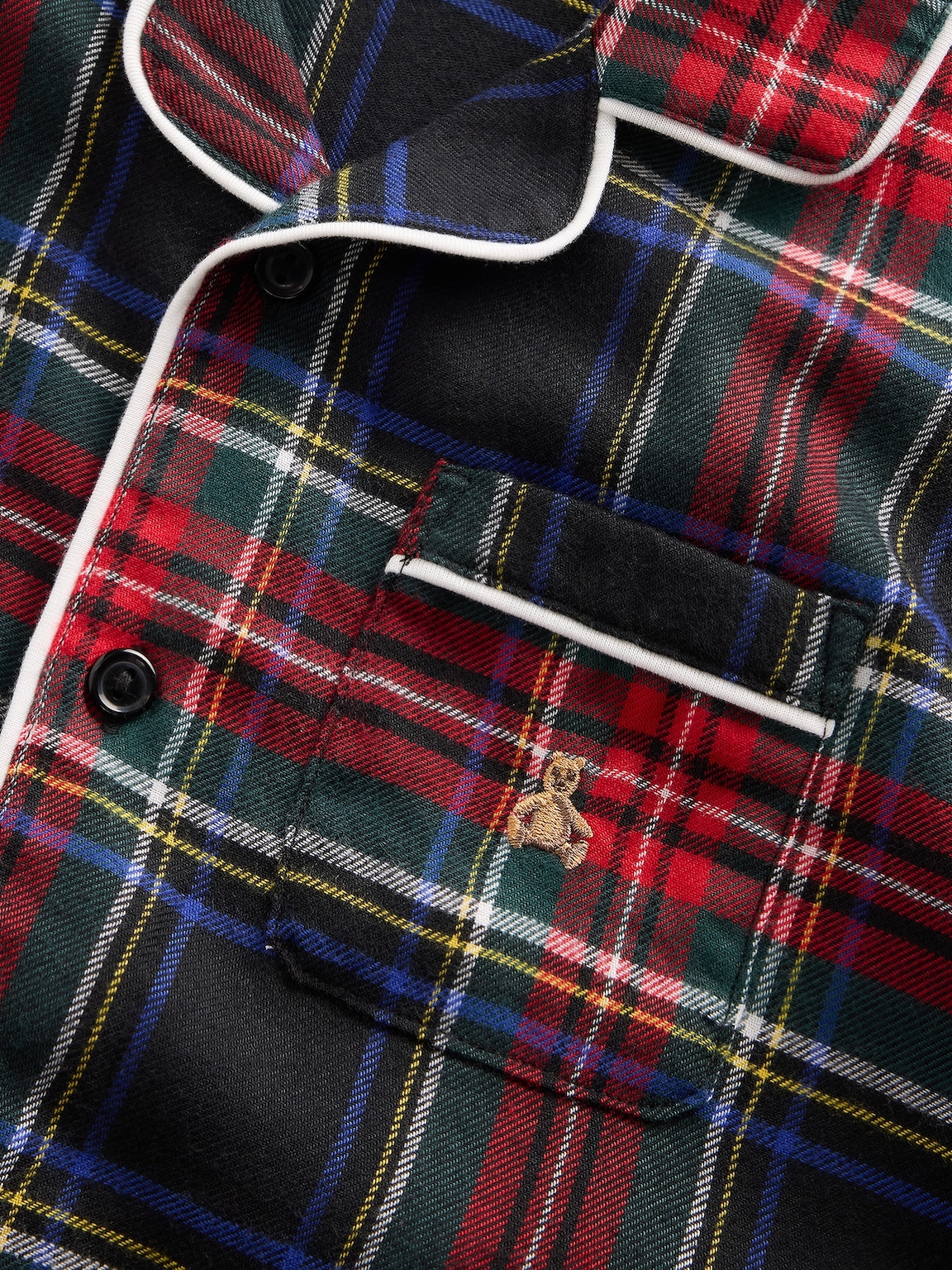 Kids Recycled Flannel PJ Set