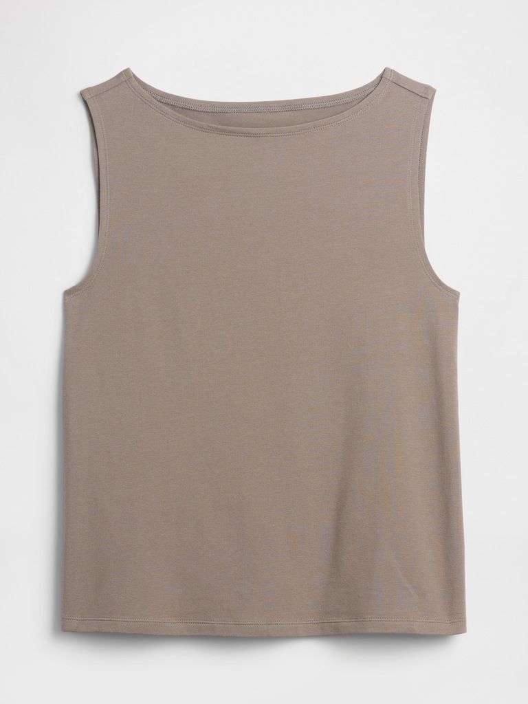 Boatneck Tank Top