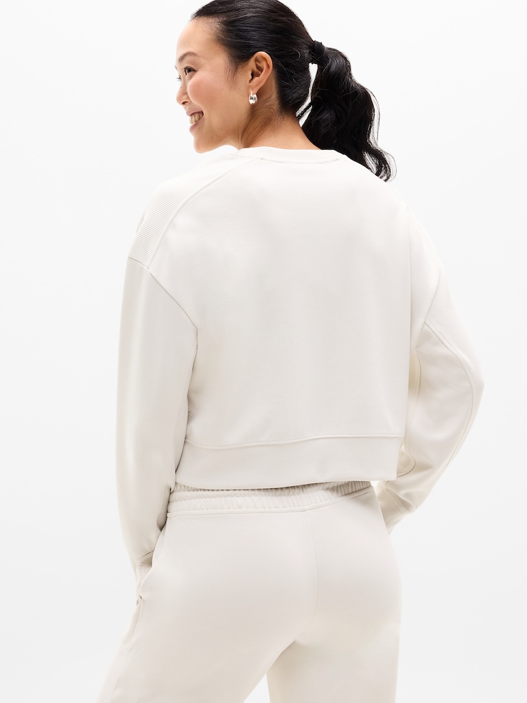 Seasoft Rib Crewneck Sweatshirt