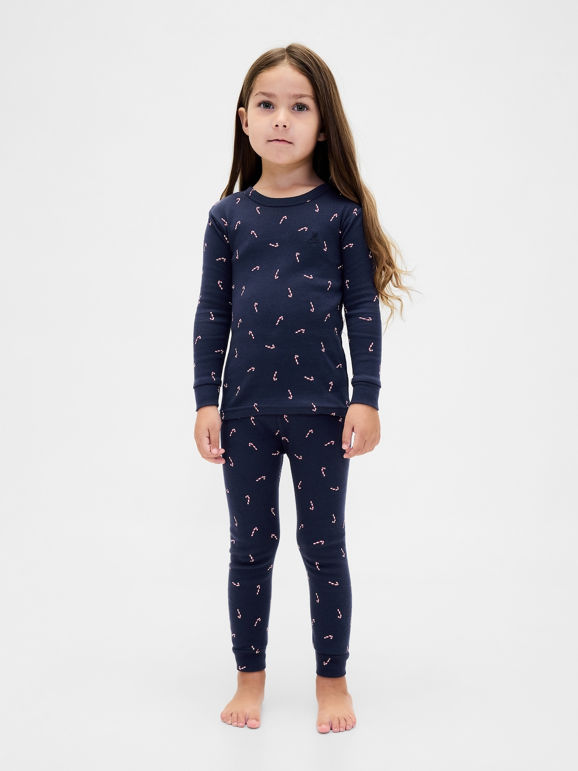 Kids & Baby Organic Brushed Cotton Holiday PJ Set