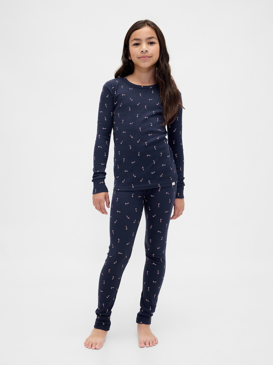 Kids & Baby Organic Brushed Cotton Holiday PJ Set
