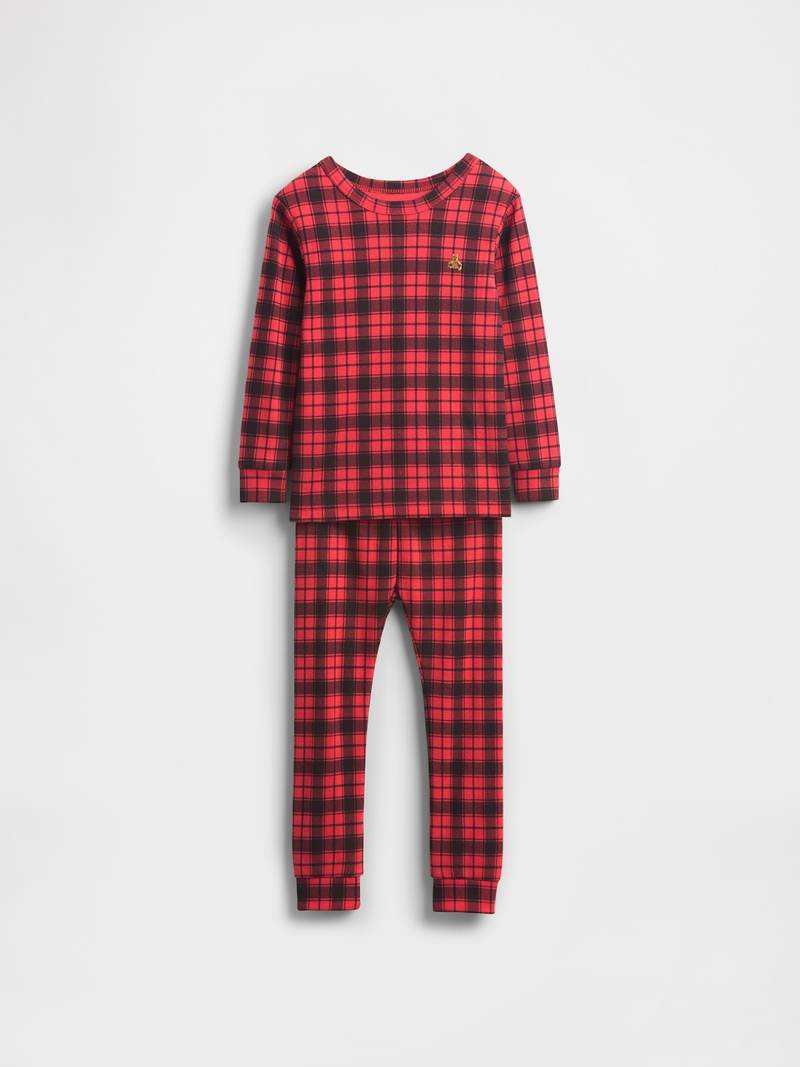 Kids & Baby Organic Brushed Cotton Holiday PJ Set