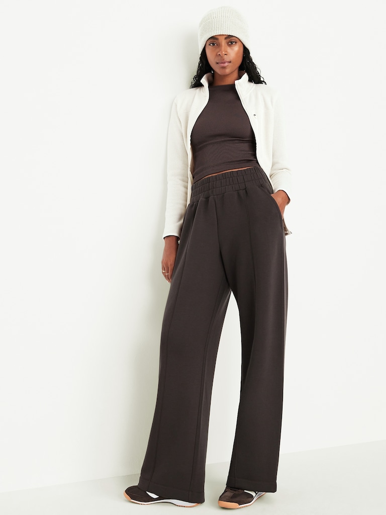 Fitted Sweater Fleece Zip Jacket