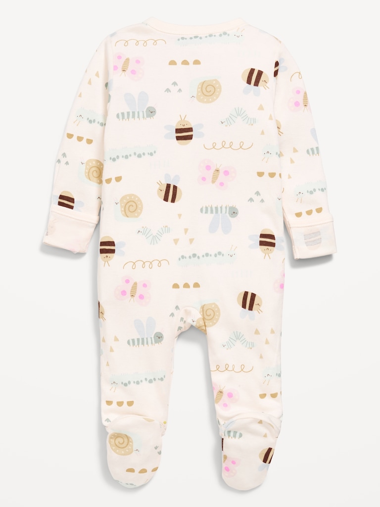 2-Way-Zip Sleep & Play Footed One-Piece for Baby