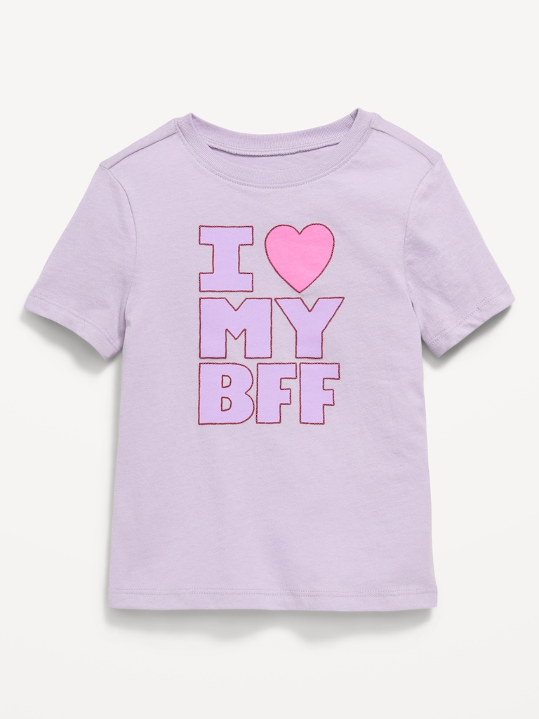 Short-Sleeve Graphic T-Shirt for Toddler Girls