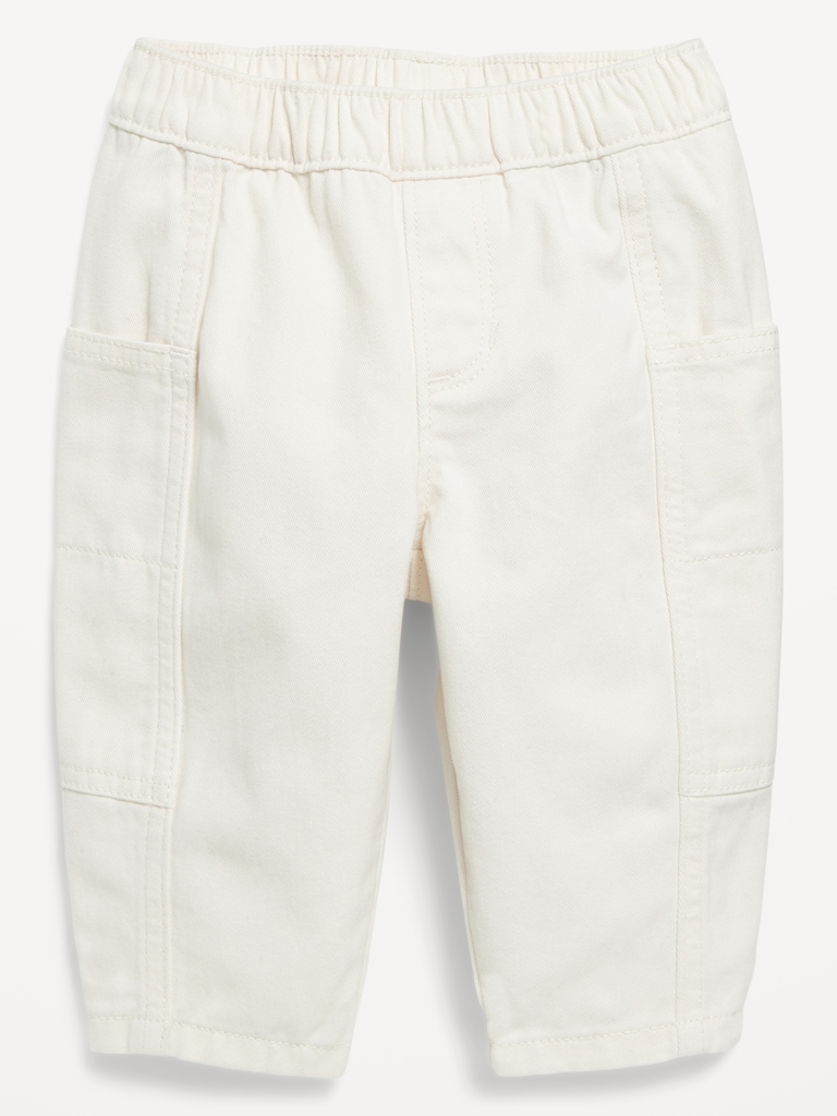 Baggy Barrel-Leg Cargo Pants for Baby