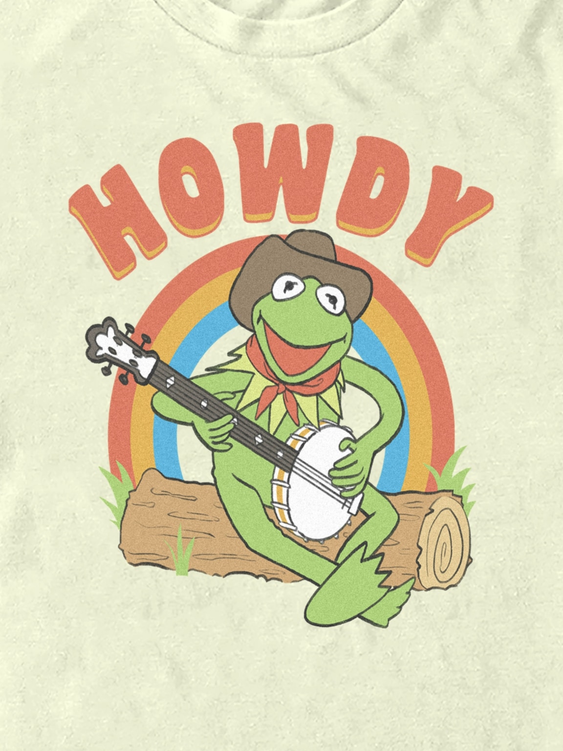 Muppets Howdy Kermit Graphic T-Shirt