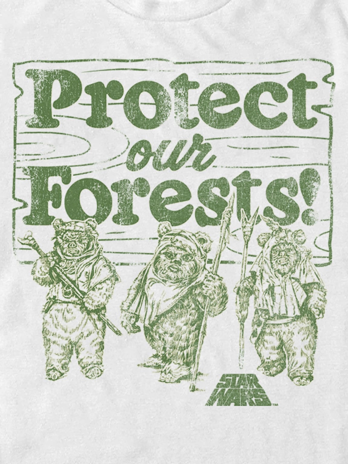 Star Wars Protect Our Forests Graphic Tee