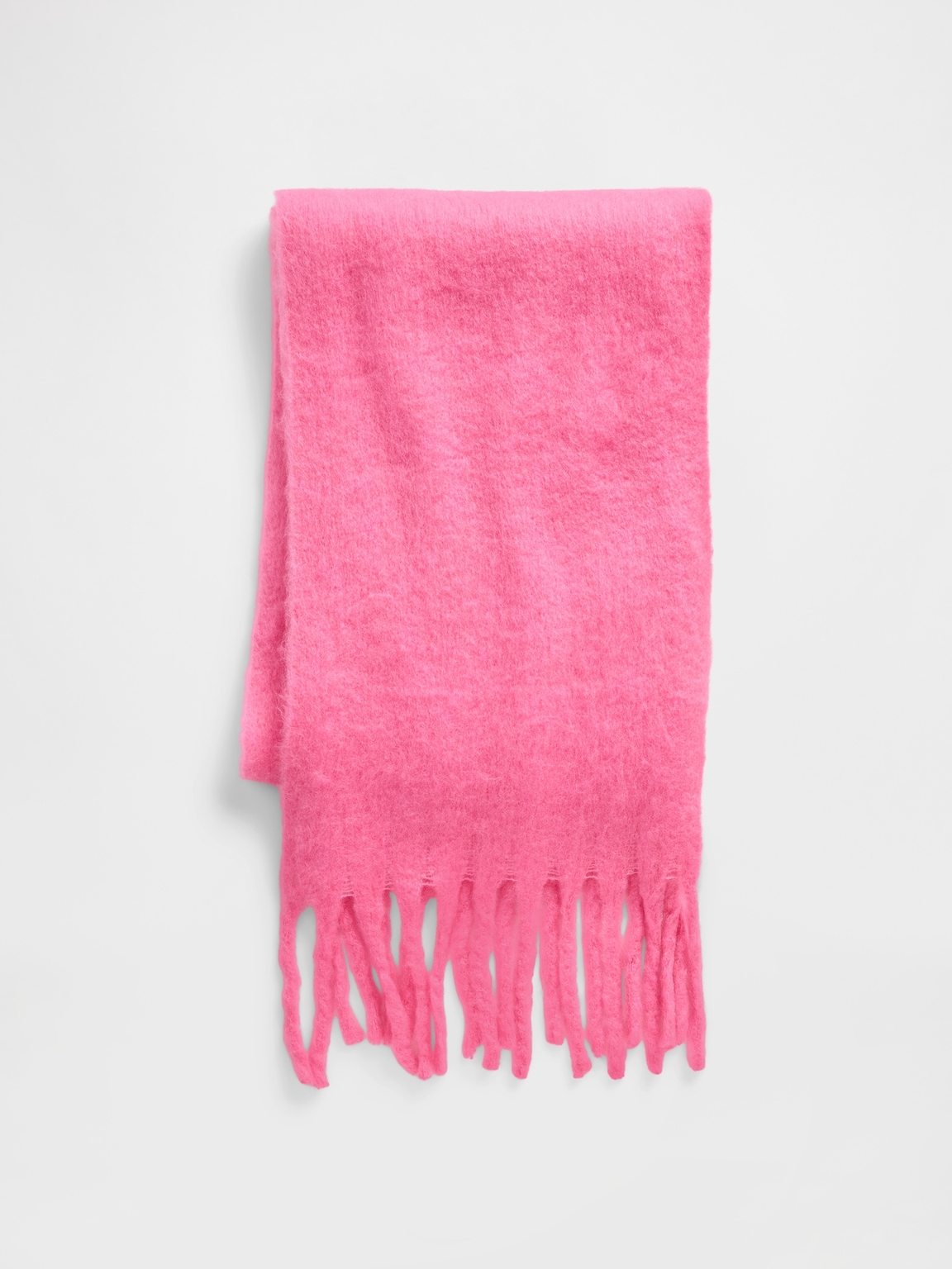 Brushed Fringe Scarf