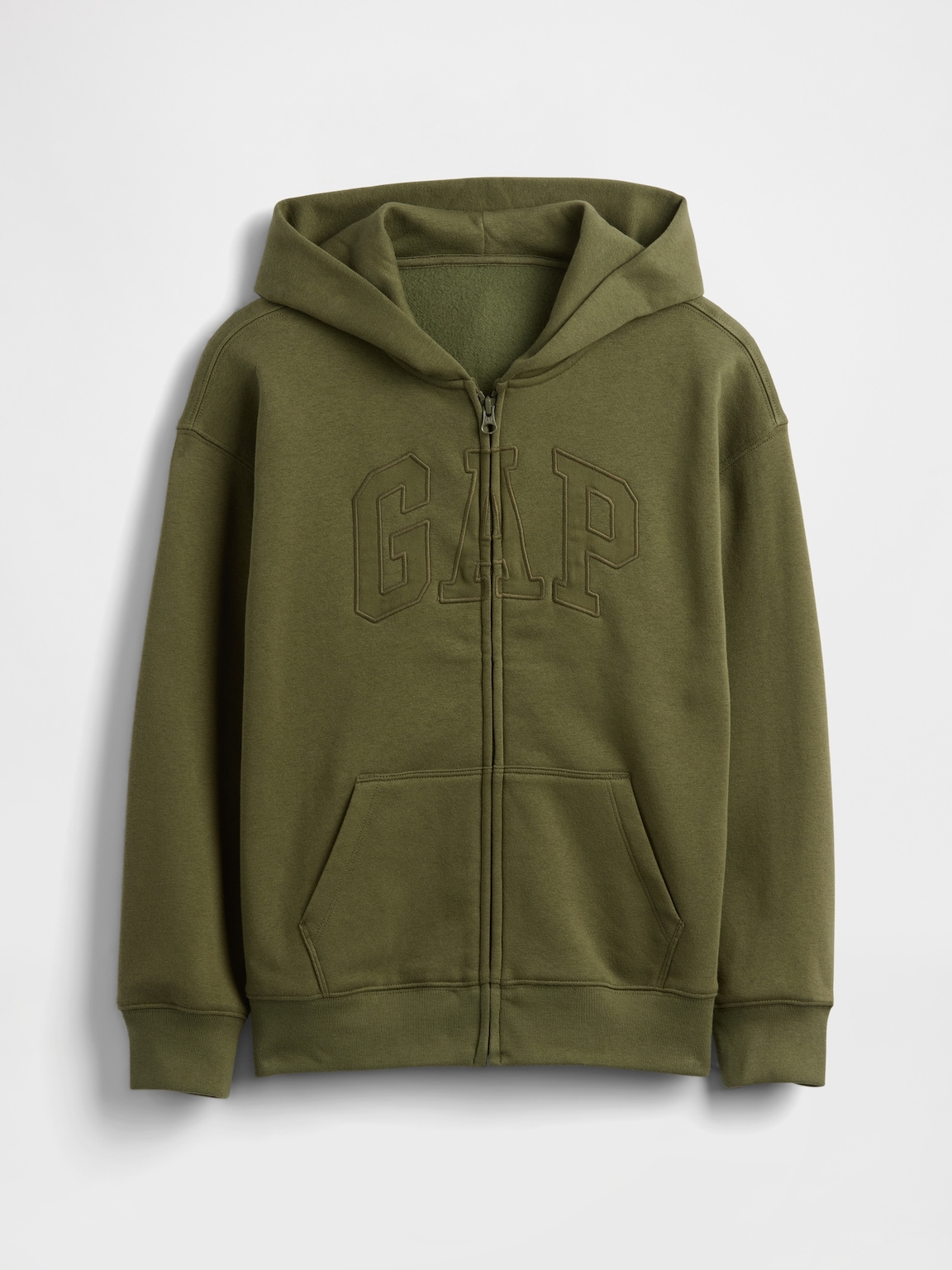 Kids VintageSoft Logo Zip Hoodie