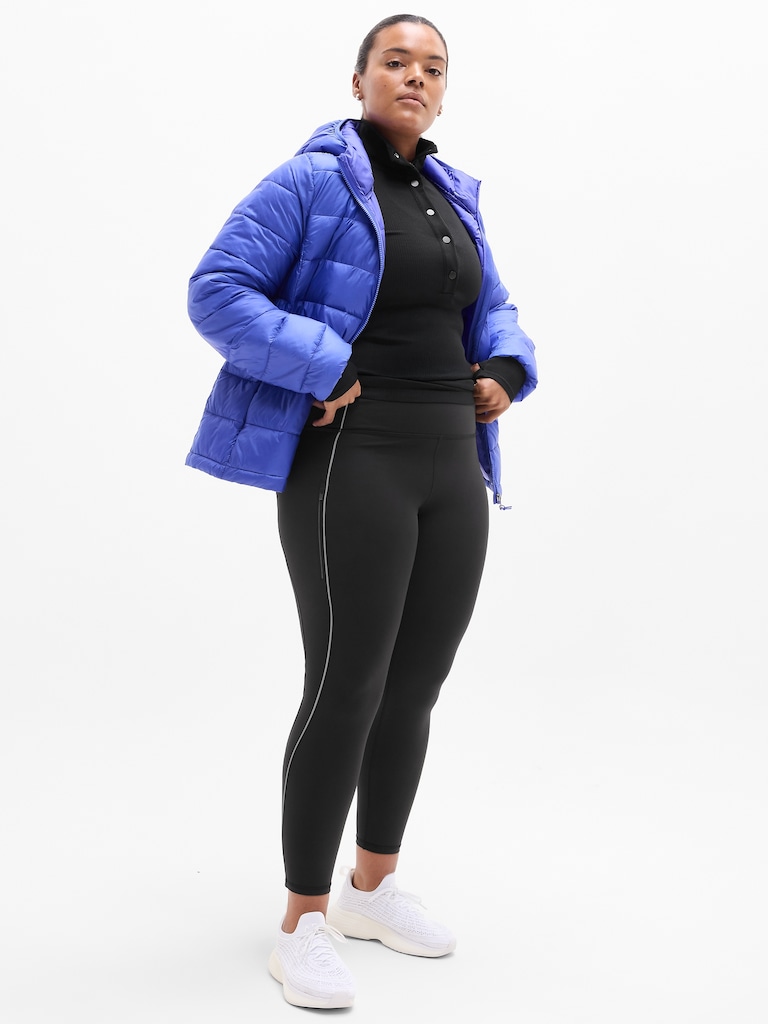Rainier High Rise Reflective Stripe Legging