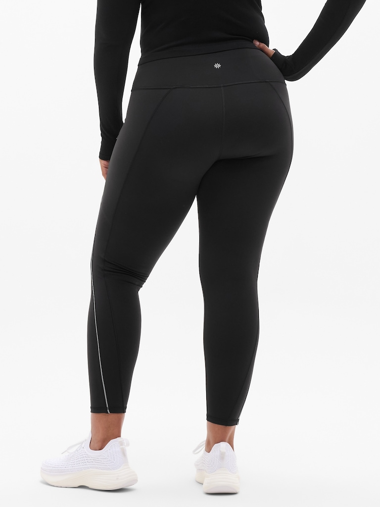 Rainier High Rise Reflective Stripe Legging