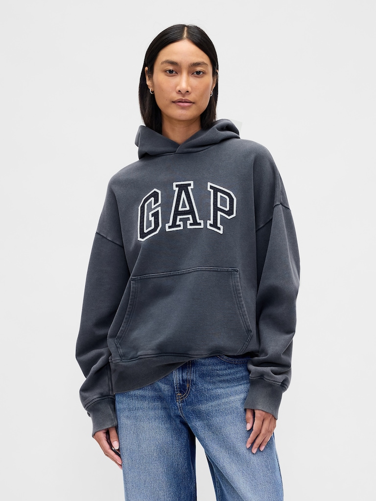 Heavyweight Oversized Logo Hoodie