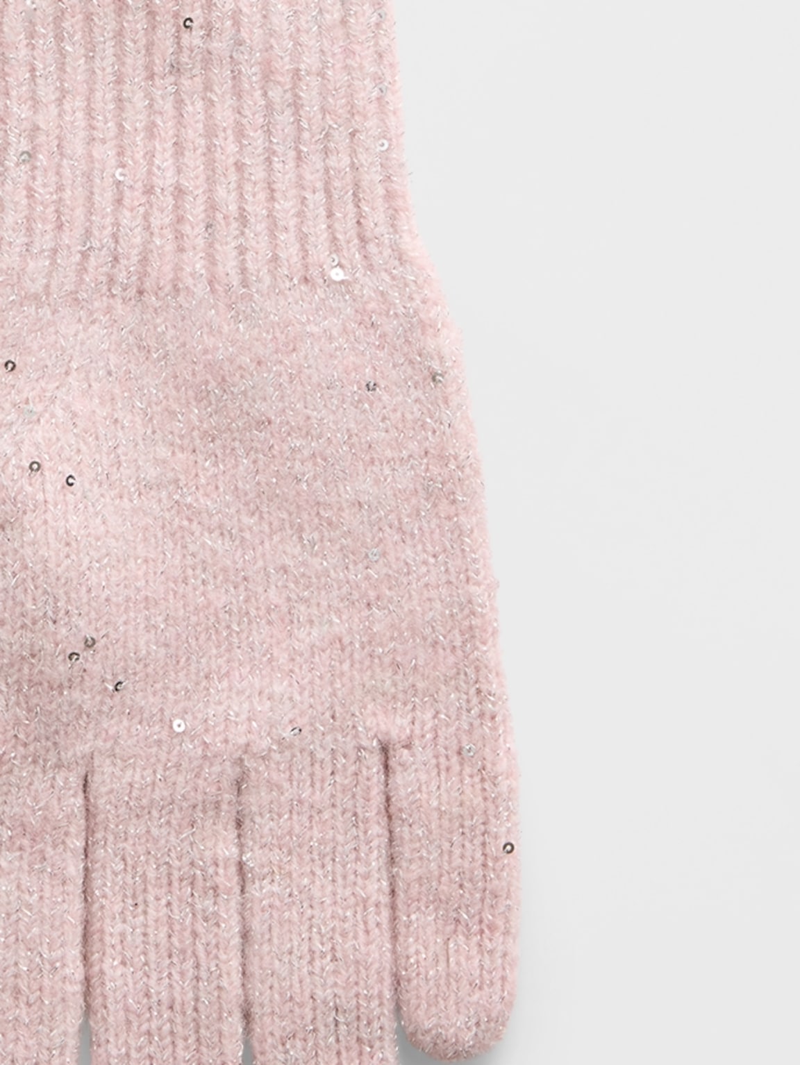 Kids Pointelle Pom Beret & Gloves Set