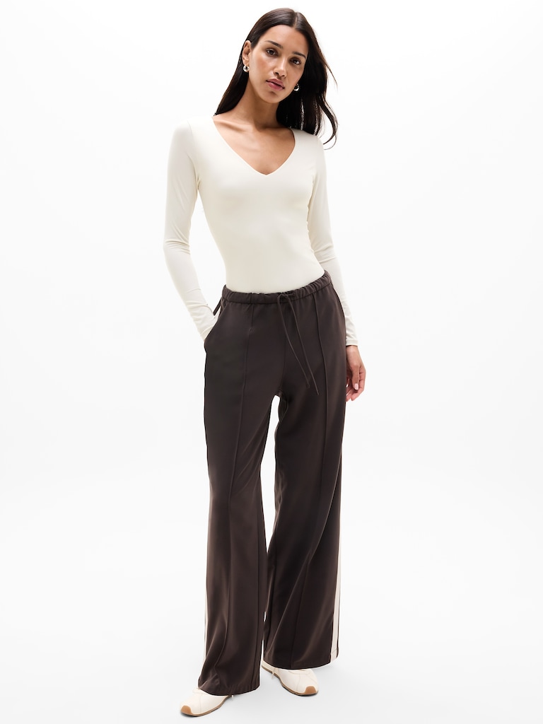 BodyMove Plunge Long Sleeve Bodysuit