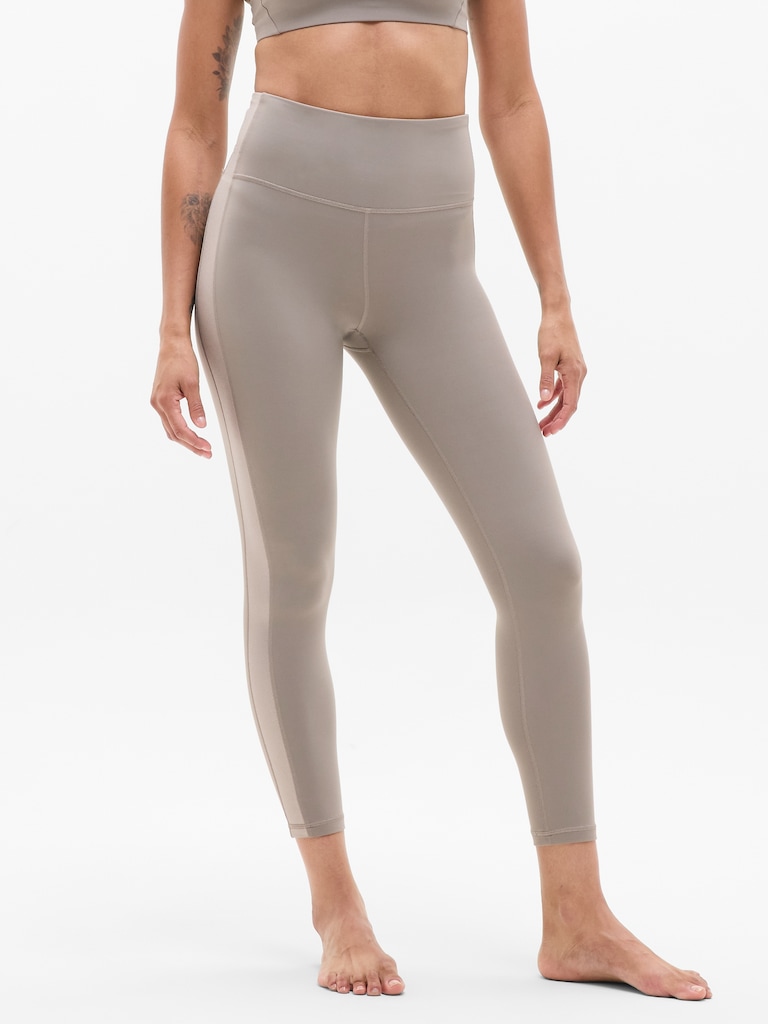 Elation Ultra High Rise Shine Sport Stripe 7/8 Legging